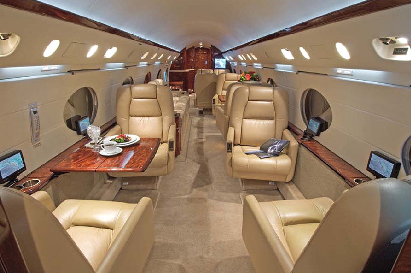 ZephyrJets | N45AC Interior GIV-1|