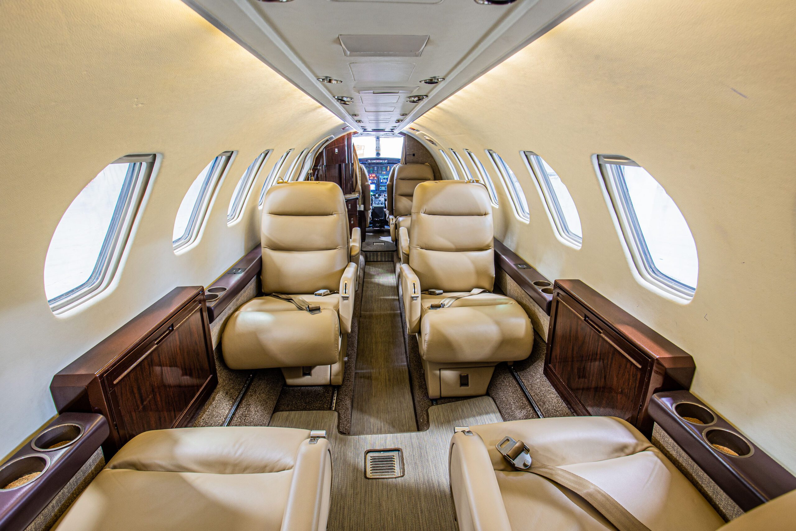 Cessna Citation V interior Cessna Citation V interior